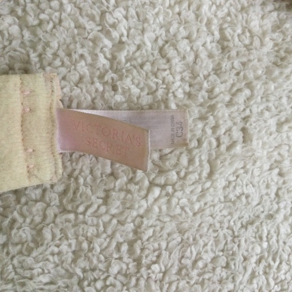 Vintage Victoria's Secret Nude Bra Lightly Padded - Sz 34C - Picture 11 of 15